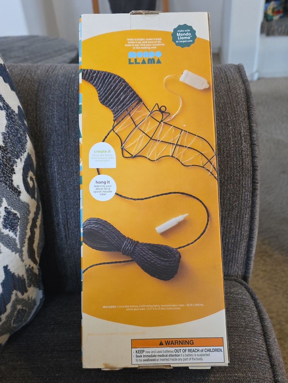 Mondo Llama Lit Wrappes Rope Bat Kit